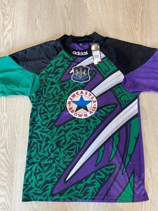 Newcastle United Retro Vintage Goalkeeper Football Shirt 1995 - 1996 Fits Medium - Picture 1 of 8