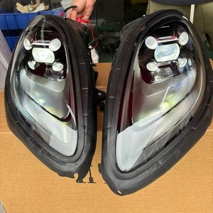perfect！2014-2023 Porsche macan LED headlights 1SET genuine oem 95B941009AM - Picture 1 of 14