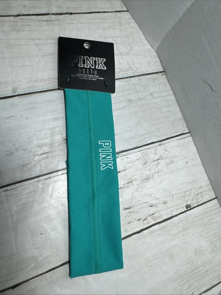 Diadema reflectante verde azulado “rosa” Victoria's Secret Foto 1 de 4