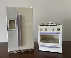 SAN FRAN TOY MAKER Oven & Fridge~Oven Lights Up, Ice Maker Makes Noise 1996 - Picture 1 of 14