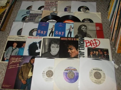 LOT OF 25 ORG MICHAEL SOUL, FUNK & POP 45S PROMOS!!!!!!!!!!! - Image 1 of 2