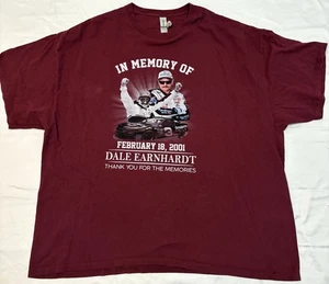 Camiseta Gildan Dale Earnhardt Memorial Tribute Gráfico 3X - Imagen 1 de 5