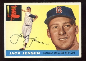 1955 Topps Baseball Card HIGH #200 Jackie Jensen EXMT - Picture 1 of 1