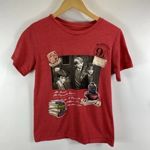 Harry Potter Light Red Heather T-shirt Children’s Size XL Platform 9 3/4 - Picture 1 of 8