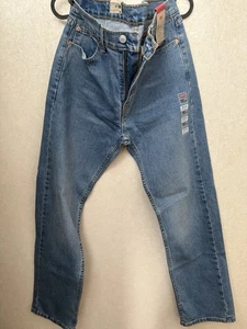 Pantalones de mezclilla Levi's 505 regulares elásticos pierna recta azul lavado talla 32x32 - Imagen 1 de 5