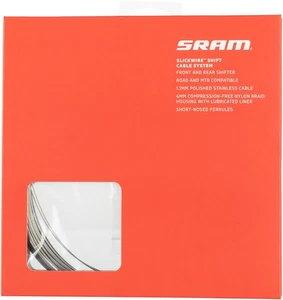 Slickwire - SRAM SlickWire Shift Cable and Housing Kit - Road/MTB, 4mm, Nylon - Picture 1 of 2