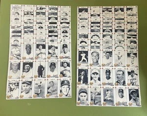 Los Angeles Dodgers 100 Years of Great Memories Target 1990 19 hojas sin cortar - Imagen 1 de 1