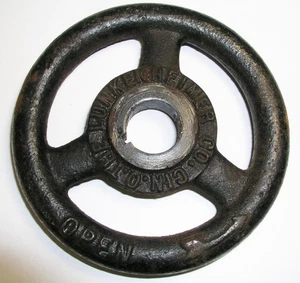Antiker The Lunkenheimer Co. Cin.Ohio Gusseisen Industrie Absperrschieber Griff - Bild 1 von 4