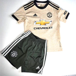 Nike Manchester United 2018/19 Away Football Kit - Man Utd - Size 9-10 years - Picture 1 of 8