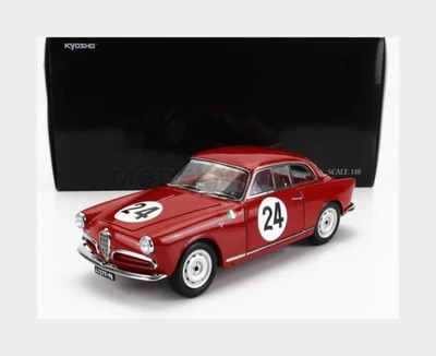KYOSHO 08957B ALFA ROMEO - GIULIETTA SV SPRINT VELOCE N 24 TARGA FLORIO 1958 N.T - Immagine 1 di 2
