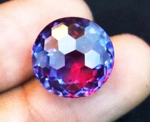 9.38 Ct+ Natural CERTIFIED Alexandrite Color Change Round Cut Loose Gemstone - Picture 1 of 8