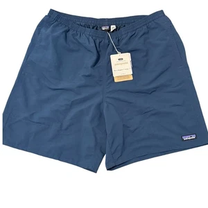 Patagonia Baggies Shorts Mens Large Blue Netplus Shells Outdoor Casual - Picture 1 of 9