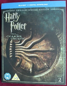 Harry Potter & Chamber Of Secrets - 2 Disc Special Edition - Blu-Ray New Sealed - Picture 1 of 8