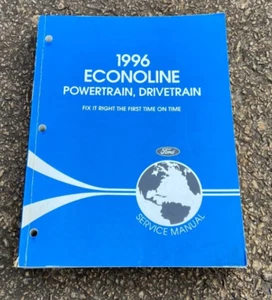 1996 Ford Econoline Powertrain Drivetrain Service Workshop Repair Manual - Bild 1 von 4