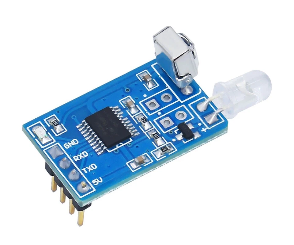 5V IR Infrarot Fernbedienung Decoder Encoding Sender & Empfänger Funkmodul - Bild 1 von 3