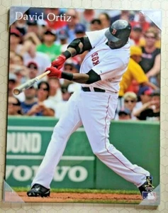 David Ortis - Boston Red Sox 19" x 15" placca da parete in legno laminato lucido MLB - Foto 1 di 6