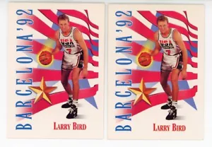 x2) 1991 Skybox #52 Larry Bird Boston Celtics excelente estado - Imagen 1 de 2