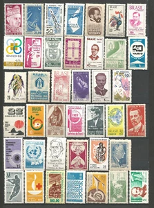 Brésil années 60 un lot de 62 timbres non oblitérés /TR3301 - Imagen 1 de 2