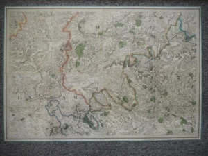 1834 Map of part of Buckinghamshire, part of Bedfordshire, part of Hertfordshire - Picture 1 of 1
