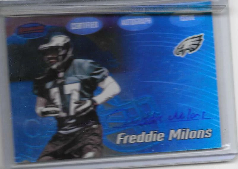 Freddie Milons 2002 Bowmans Best Football  Rookie Auto #134 - Image 1 of 1