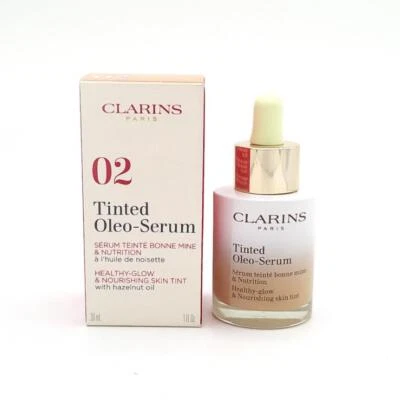 Clarins Tinted Oleo-Serum #2 Healthy-Glow 1oz / 30ml *NEW IN BOX* - Image 1 of 4