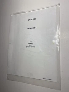 Ski-Doo Ski-Boose Carry-Boose MK1 MK2 MK1 MK11 Illustrated Parts Catalog Manual - Bild 1 von 1