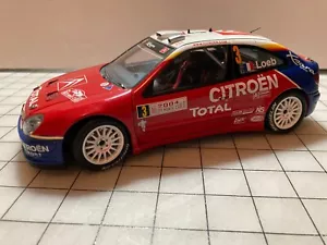 AUTOart Used 1/18 Scale Citroen XSARA WRC 2004 Monte Carlo Rally Sebastian Loeb - Picture 1 of 6