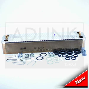 INTERCAMBIADOR DE CALOR WORCESTER GREENSTAR 532/i 537/i 542/i DHW 20 P 87161082120 - Imagen 1 de 4