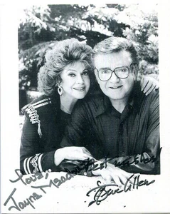 AUTHENTIC Steve Allen and Jayne Meadows signed 4 X 5 inch photo - Picture 1 of 1