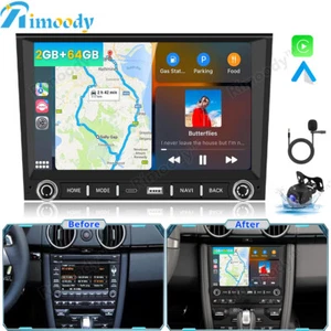 64GB Für Porsche Boxster 911 997 2005-2012 CarPlay Autoradio Navi GPS Android 13 - Bild 1 von 24
