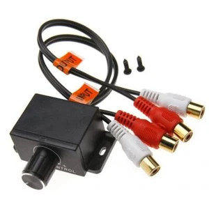 *Car Home Audio Amplifier Subwoofer Bass RCA Level Remote Volume Control New - Picture 1 of 14