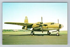 Martin B-26G "Marauder", avion, transport, carte postale vintage antique
