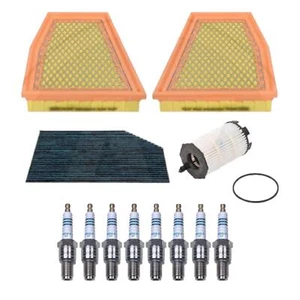 KIT DE SERVICIO BUJÍAS DENSO FILTROS POLEN CABINA ACEITE AIRE AUDI RS4 RS5 - Imagen 1 de 2