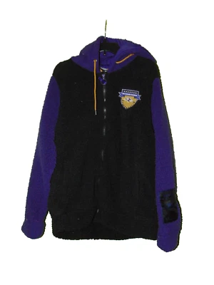 Baltimore Ravens Nfl Sherpa Fluffy Jacket Large Men New - Image 1 of 3