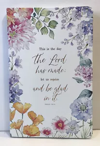 Eccolo Heatherlee Chan This Is the Day Ps. 118:24 Journal Notebook with Bookmark - Picture 1 of 8