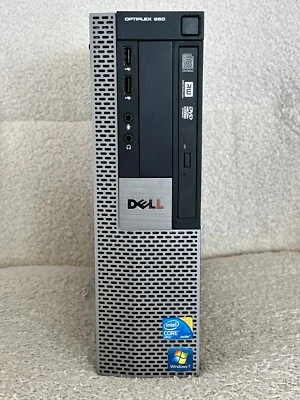 Dell Optiplex 960 SFF - Core 2 Duo, GTX 745, Dual Windows XP & 7  Retro Gaming - Image 1 of 4
