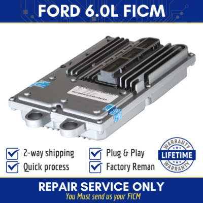 Ford FICM 6.0L Powerstroke Diesel Fuel Injector Module OEM F250 F350 - Image 1 of 4