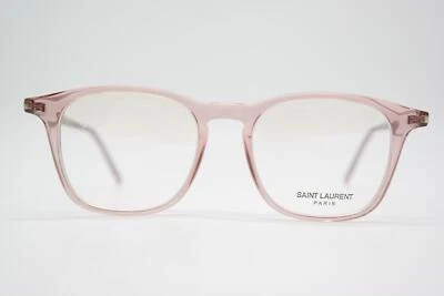 Lunettes Saint Laurent SL 147 Rose Transparent Ovales Monture De Lunettes Neuves - Photo 1/4