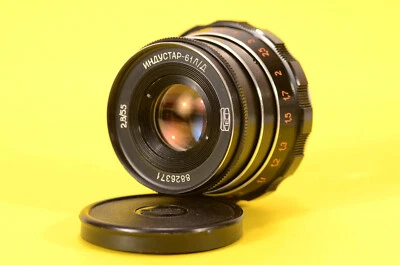 Industar 61 L/D ⭐ Serviced 2.8/55mm Soviet Lens M39 L39 LTM LEICA FED ZORKI MINT - Image 1 of 4