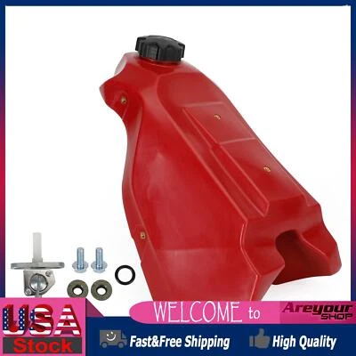 Gas Tank Fuel Tank RED For Honda CR 500 R 89-01 CR 250 R 88-89 CR 125 R 88-90, Foto 1 de 4