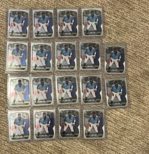 2023 Bowman Chrome Junior Caminero 1st #BCP-61 Tampa Bay Rays 18 Card Lot - Picture 1 of 2