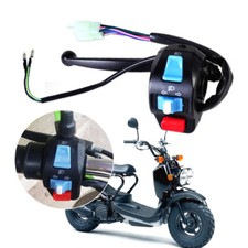 Universal 7/8" Scooter Moped ​GY6 50cc 150 Left Brake Lever Light Switch Control