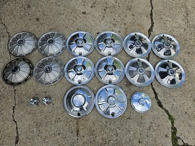 Mazda Rotary Hub Caps, Lot, R100, RX3, 626, 808, RX4, 1200 ETC. - Image 1 of 4
