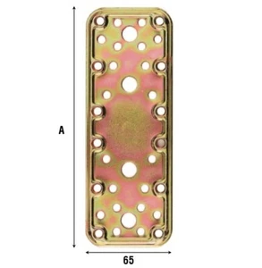 PIASTRA DIRITTA ACC. TROP ART.772 65X180MM - Foto 1 di 2