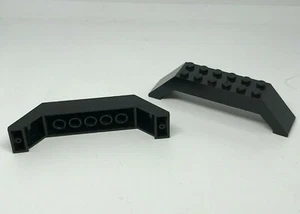 LEGO : 2x Brique Arche 10 x 2 x 2 - Réf 30180 noir - Set 6478 70605 76055 6433 - Imagen 1 de 1