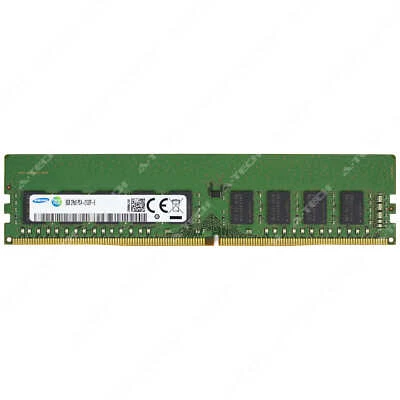 Samsung 8GB 2Rx8 PC4-2133P ECC UDIMM DDR4-17000 ECC Unbuffered Server Memory RAM - Image 1 of 2