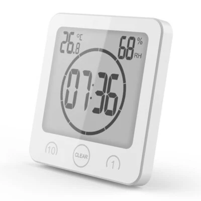 Big Digits Waterproof Shower Clock With Timer Alarm Convenient And Reliable - Image 1 of 4