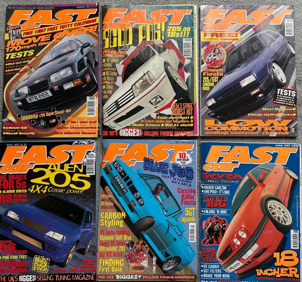 VINTAGE FAST CAR MAGAZINE 1997 - Image 1 of 1