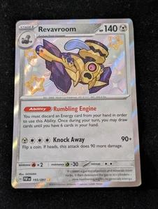 Revavroom 193/091 - SV: Paldean Fates Holo NM Pokemon TCG - Picture 1 of 2