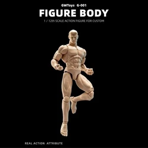 GWToys G001 1/12 Male Zero Body Flexible Strong Muscule Body 6inch Action Figure - Picture 1 of 7